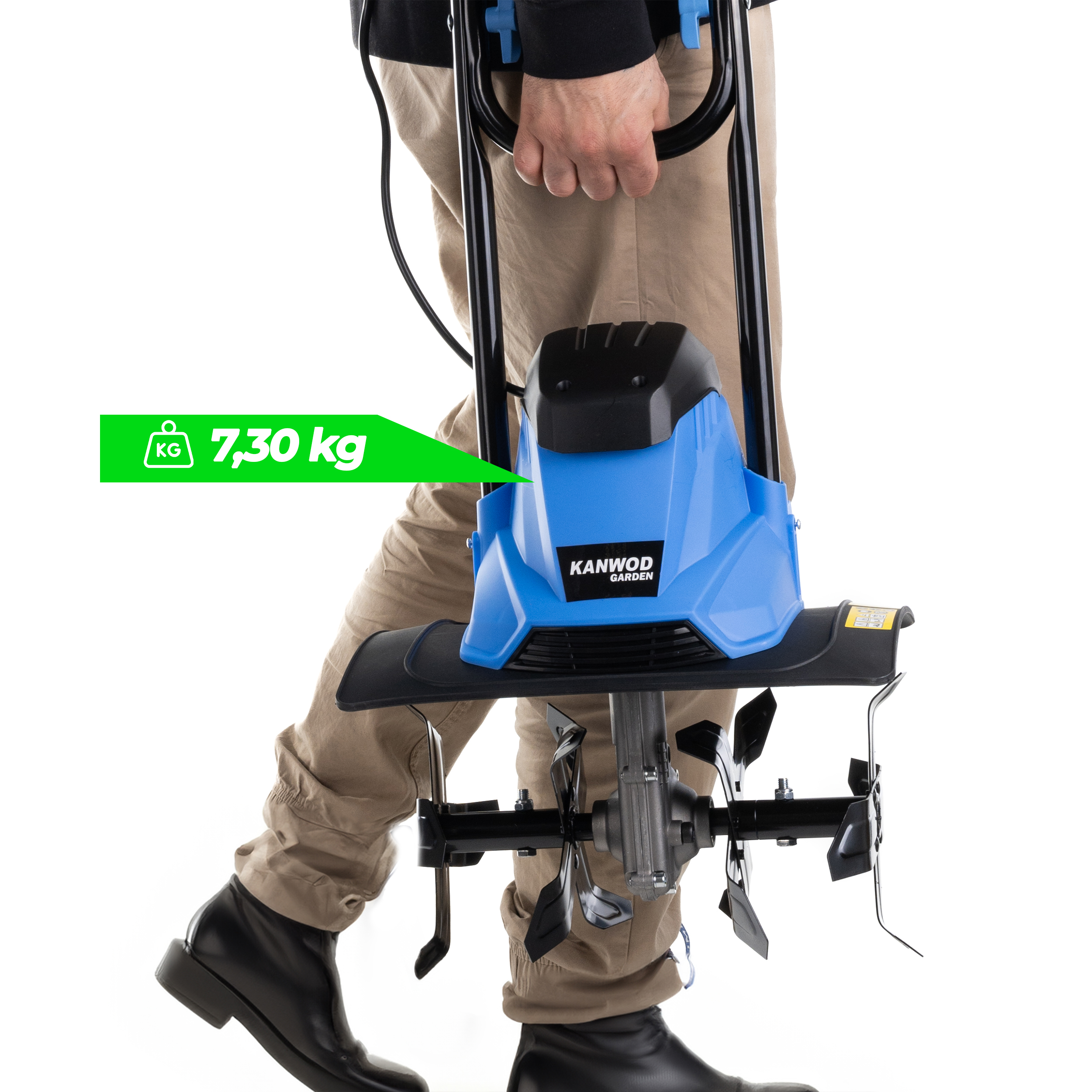 Wszechstronna glebogryzarka elektryczna do przygotowania gleby