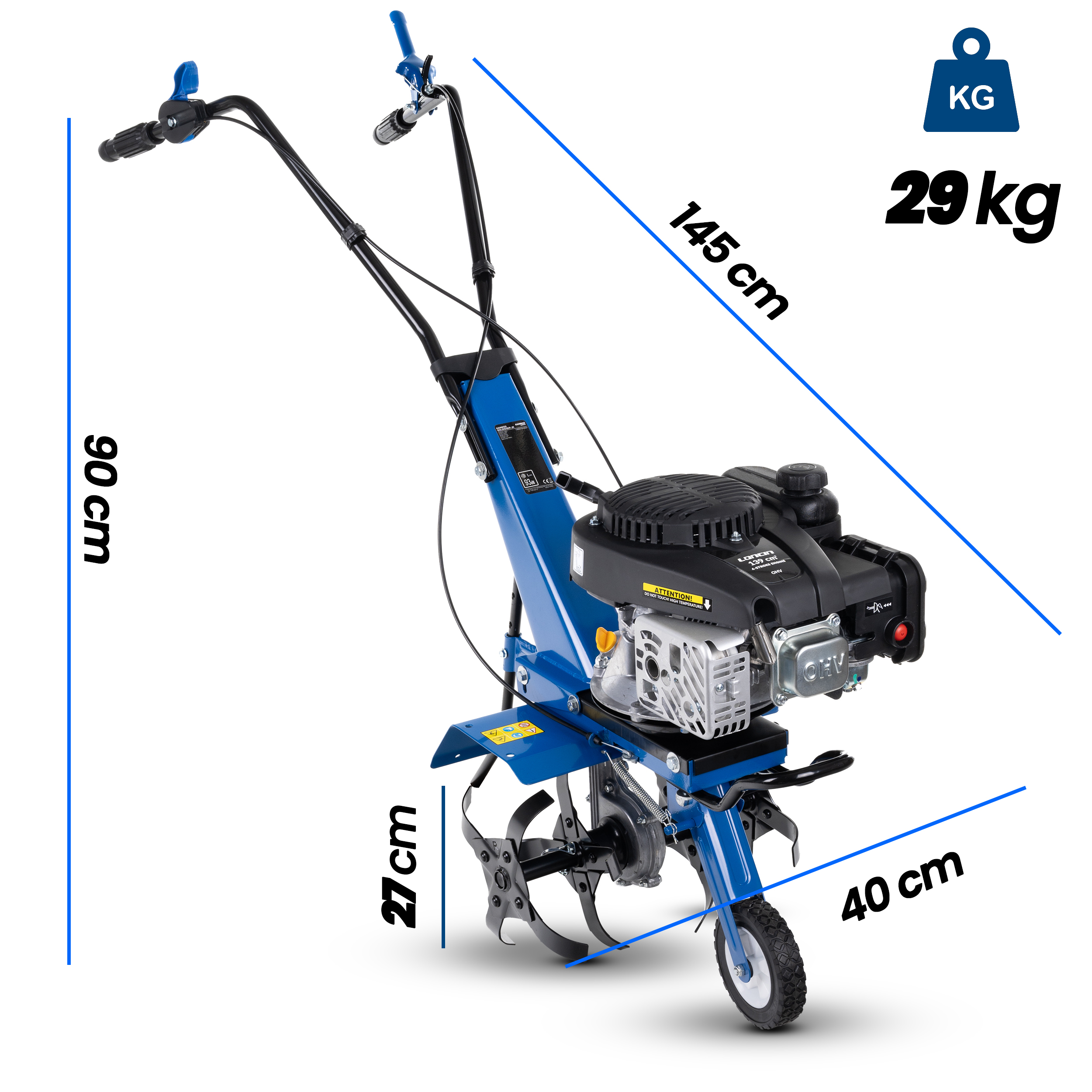 glebogryzarka spalinowa