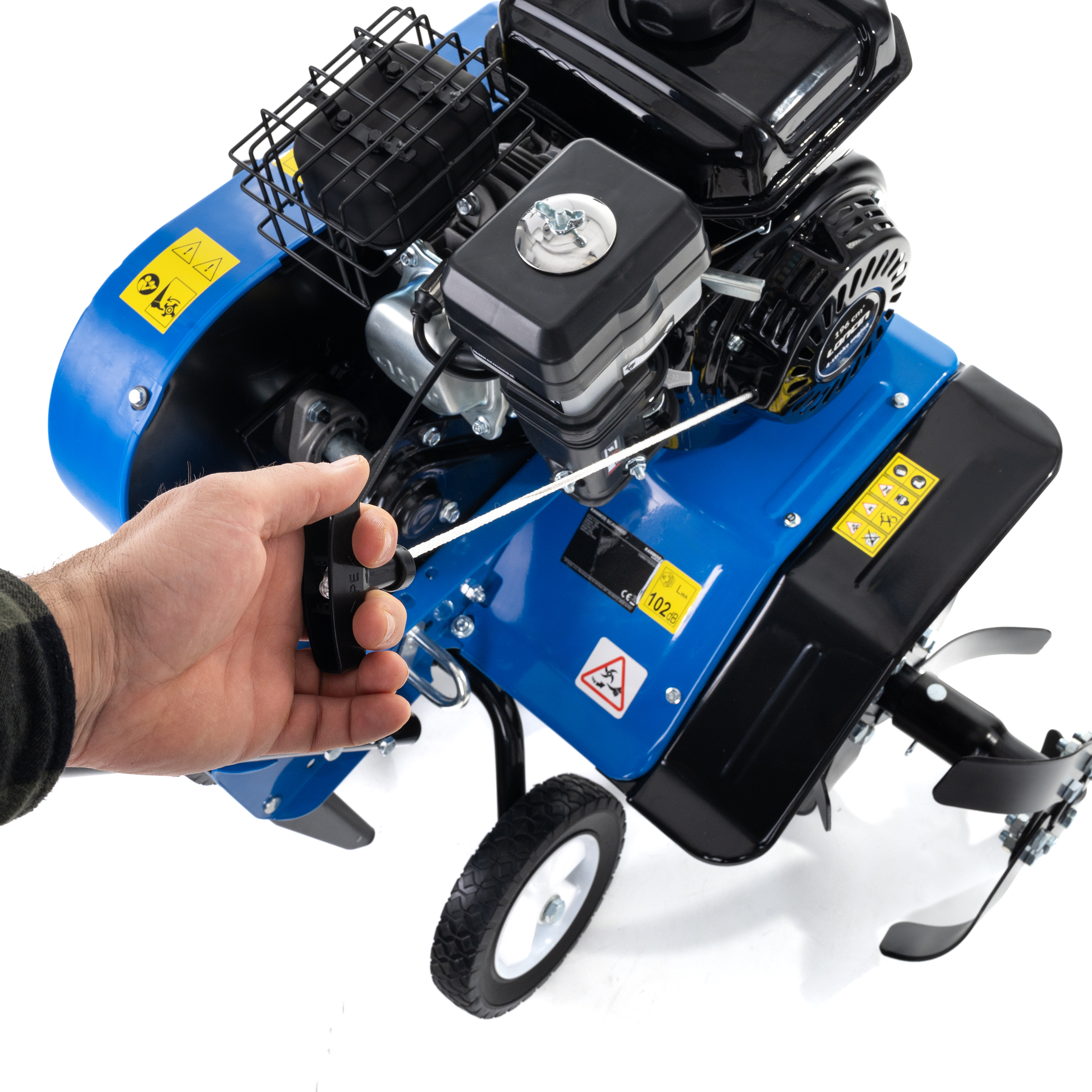 glebogryzarka spalinowa z napędem