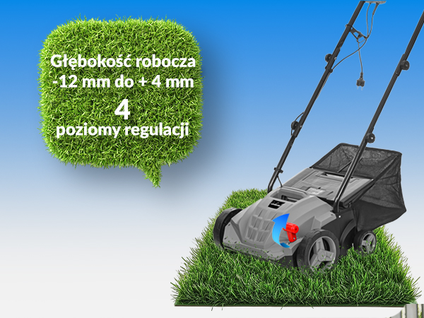 narzędzie do wertykulacji i aeracji trawnika