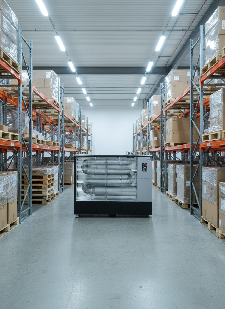 Promiennik nagrzewnica przemysłowa Optimus (18,0kW, 110-140m2) Lehmann 10