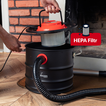 Odkurzacz do popiołu Asher 15 (800W, 15L) Lehmann