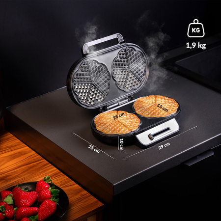 Gofrownica do gofrów Cruncher (1200W) Lehmann