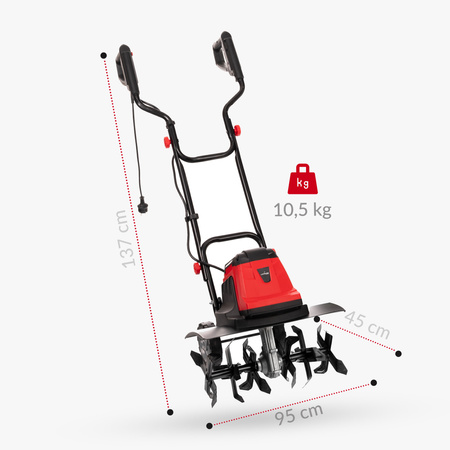 Glebogryzarka elektryczna Ground (1800W, 220mm)Lehmann
