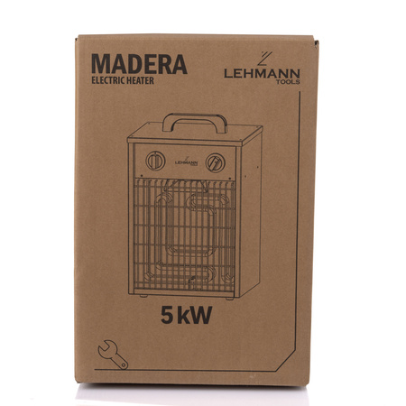 Madera Nagrzewnica elektryczna (5000W) Lehmann