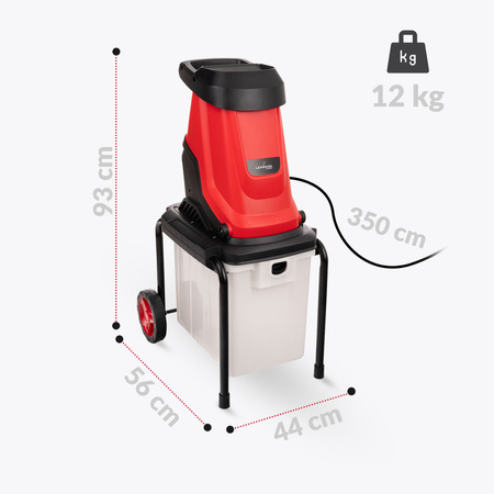 Rozdrabniacz do gałęzi Timber (3800W, 50L) Lehmann