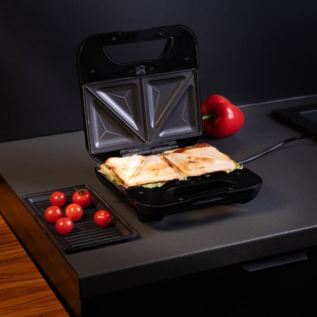 Opiekacz do kanapek Toast 1200 (800W, 3W1) Lehmann