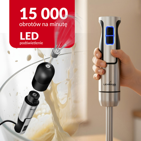 Mocny blender ręczny wielofunkcyjny Lehmann Chopsui