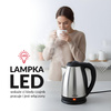 Czajnik elektryczny stalowy Aqua Steel 10 (1,8L, 2200W) Lehmann