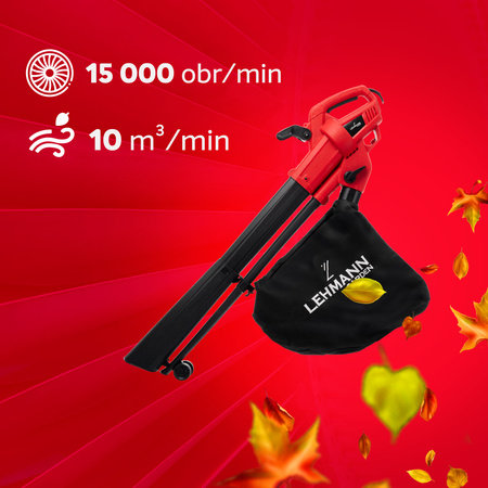 Dmuchawa elektryczna odkurzacz Lehmann Saltium 3500W 