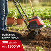 Glebogryzarka elektryczna Ground (1800W, 220mm)Lehmann