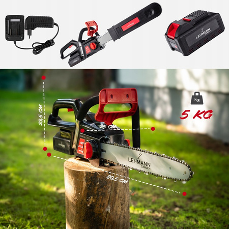 LGACS-1240 Piła łańcuchowa akumulatorowa (1200W) Lehmann 