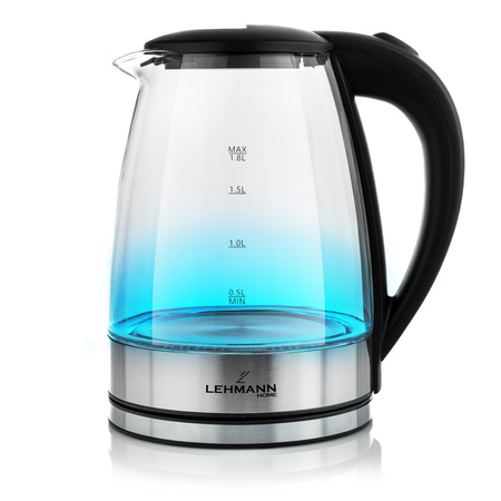 Czajnik elektryczny szklany Aqua Glass 10 (2L, 2200W) Lehmann