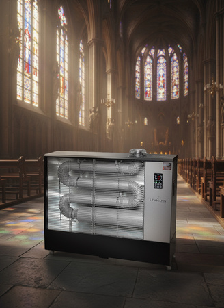 Promiennik nagrzewnica przemysłowa Optimus (18,0kW, 110-140m2) Lehmann