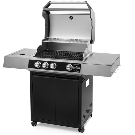 Grill gazowy ogrodowy żeliwny Lehmann Dakota Premium 3+1