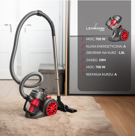 Odkurzacz cyklonowy Lehmann Tinosa 4000
