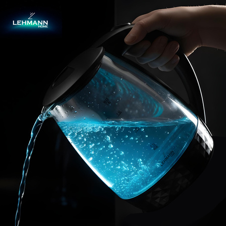 Czajnik elektryczny szklany Aqua Glass 30 (2L, 2200W) Lehmann