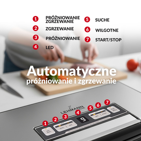 Zgrzewarka próżniowa Fusion Lehmann(130W, 30 cm)