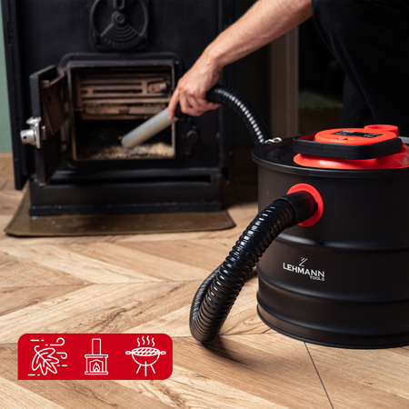 Odkurzacz do popiołu Asher 15 (800W, 15L) Lehmann