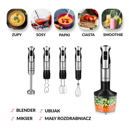 Wielofunkcyjny blender ręczny Lehmann Chowmei