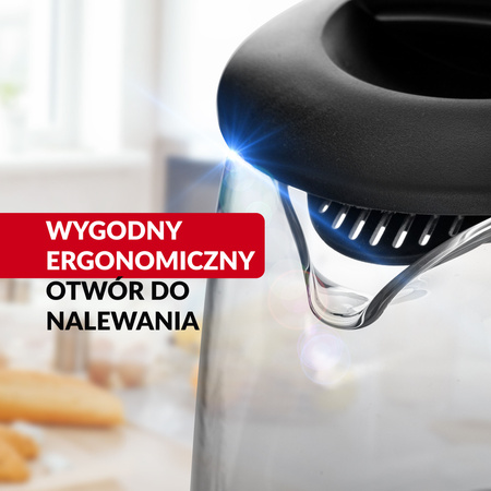 Czajnik elektryczny szklany Aqua Glass 30 (2L, 2200W) Lehmann