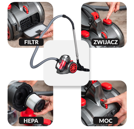 Odkurzacz cyklonowy Lehmann Tinosa 4000